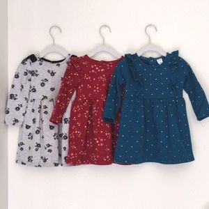 CARTERS | 18M long sleeve dresses